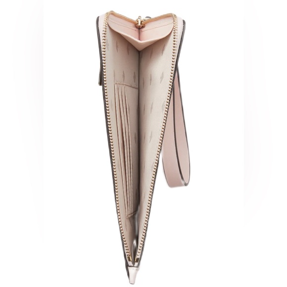 Kate Spade ~ Staci Medium L Zip Wristlet in Light Rosebud - Picture 2 of 9